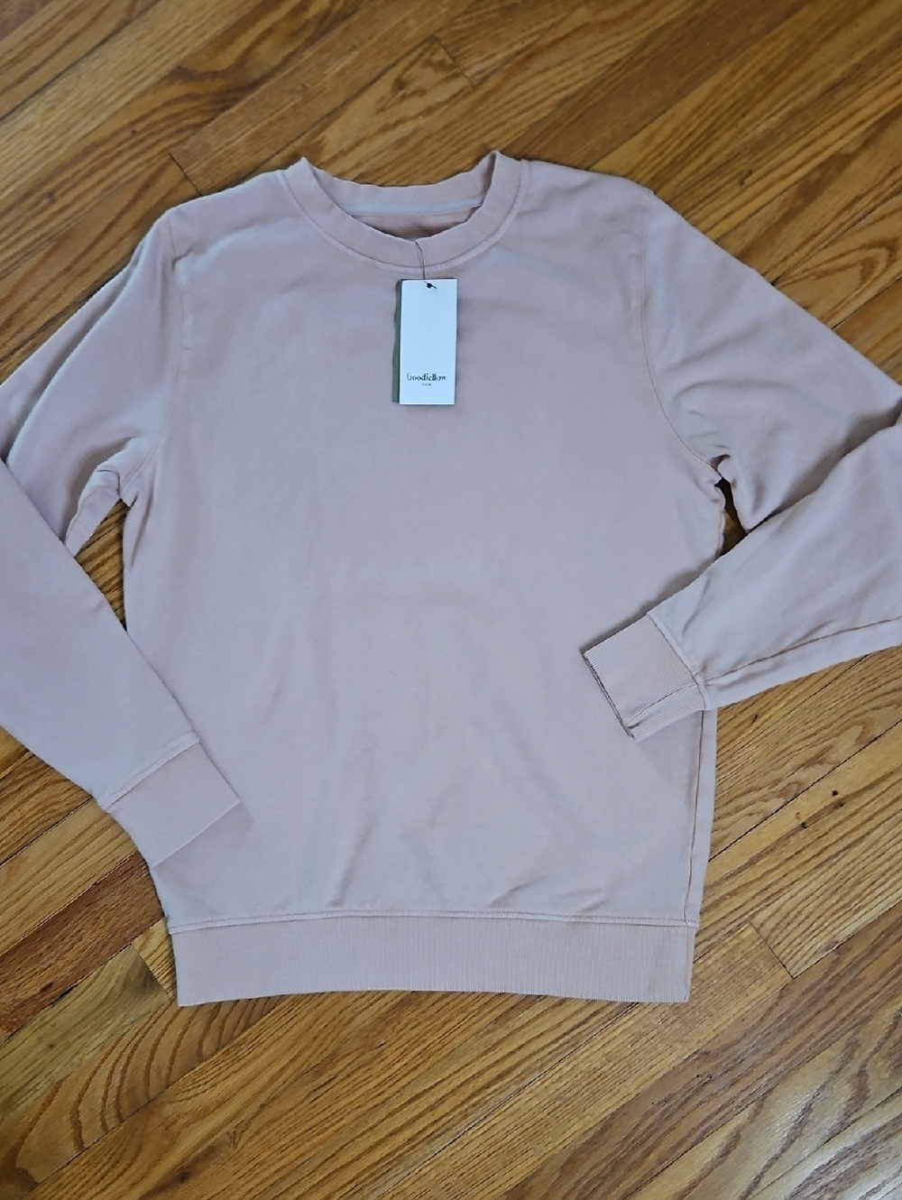 Goodfellow & Co Men’s Crewneck Sweater - Blush Pink
